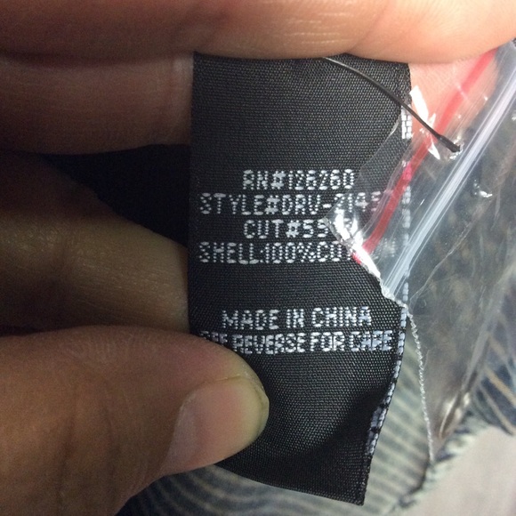 NWT Gray Button Down with Bling Shirt - Picture 6 of 7